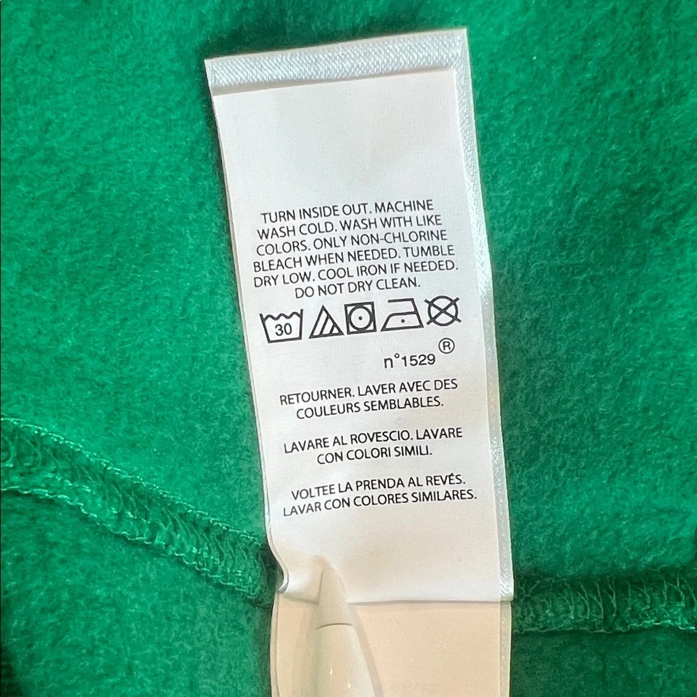 🎉Host Pick🎉Polo Ralph Lauren Green Multi Polo Bear Hoodie XL - Picture 9 of 10